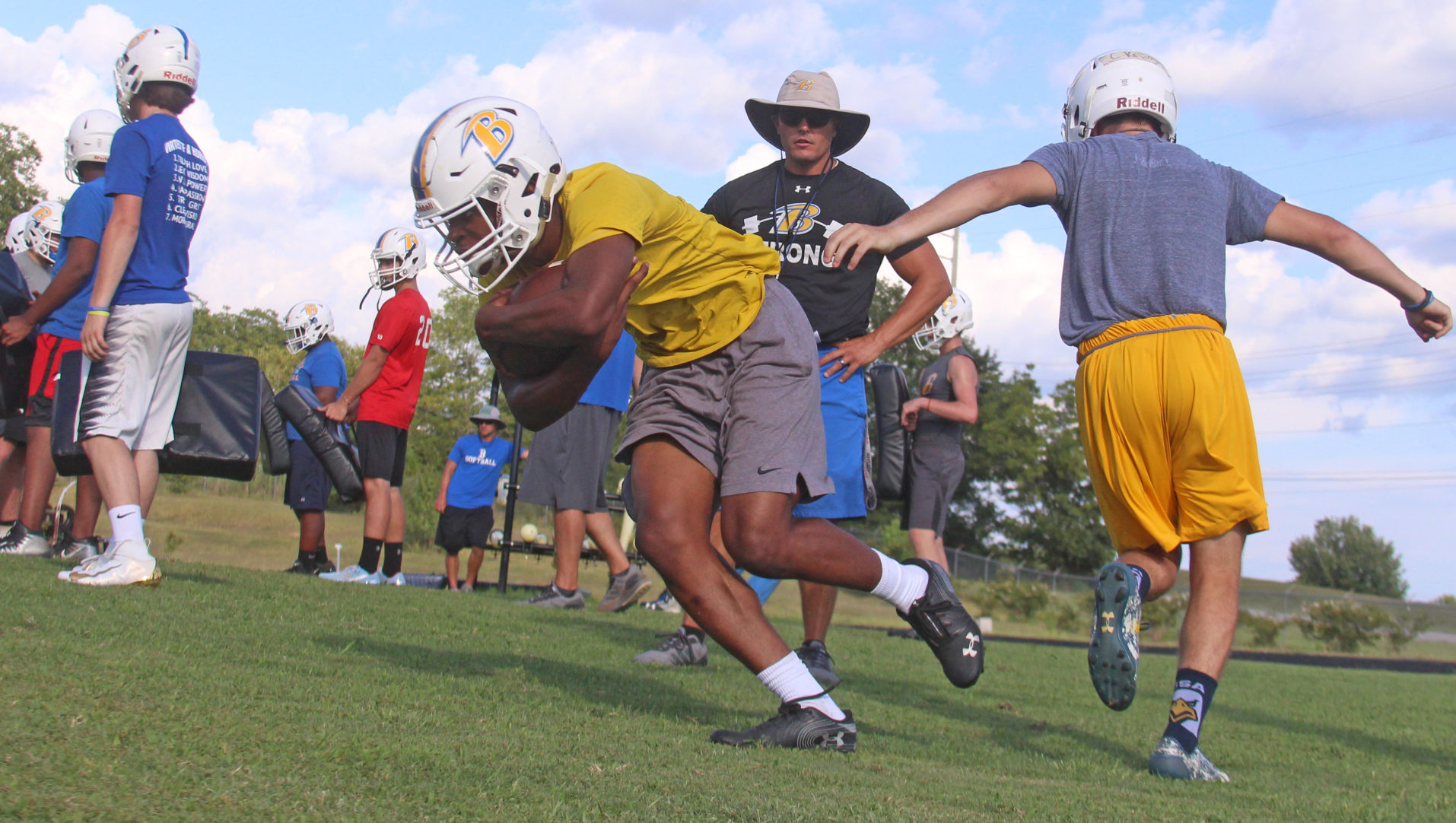 PHOTOS: Area teams open first day of high school football practice